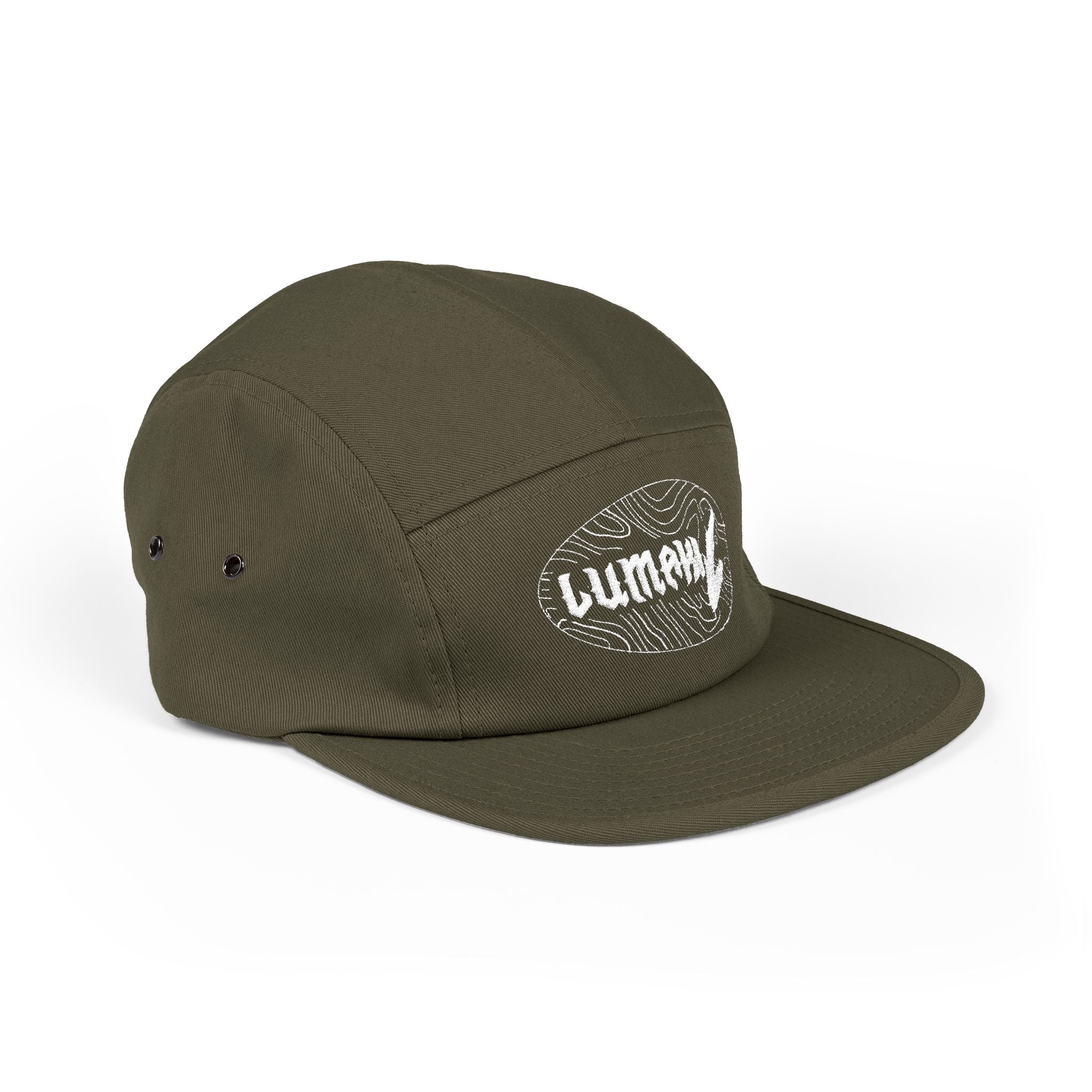 Embroidered 5 Panel Cap - lumaki Mtb steez design