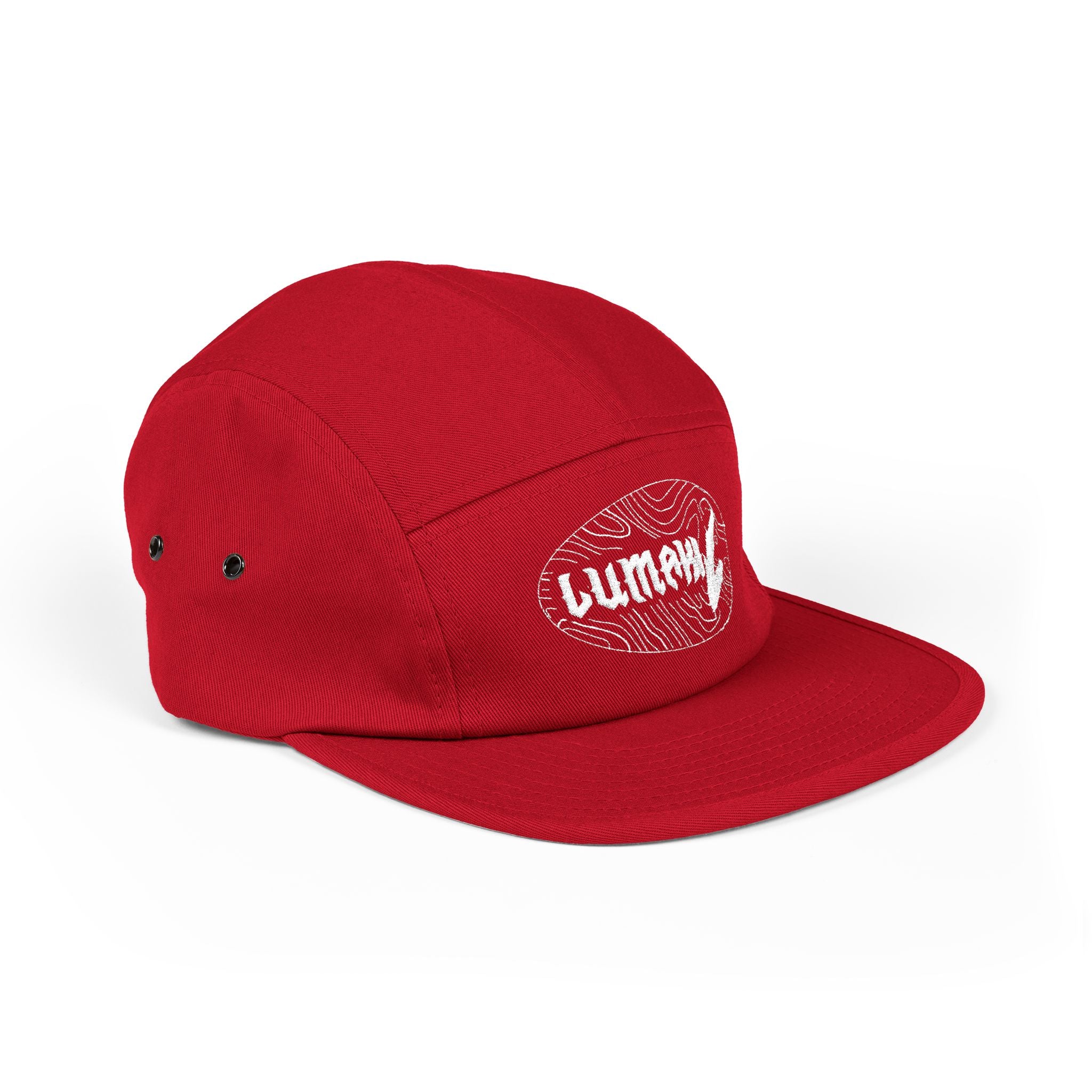 Embroidered 5 Panel Cap - lumaki Mtb steez design