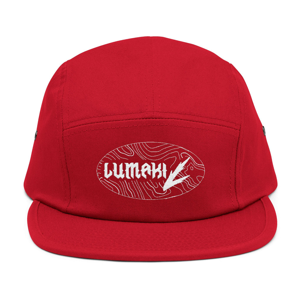 Embroidered 5 Panel Cap - lumaki Mtb steez design