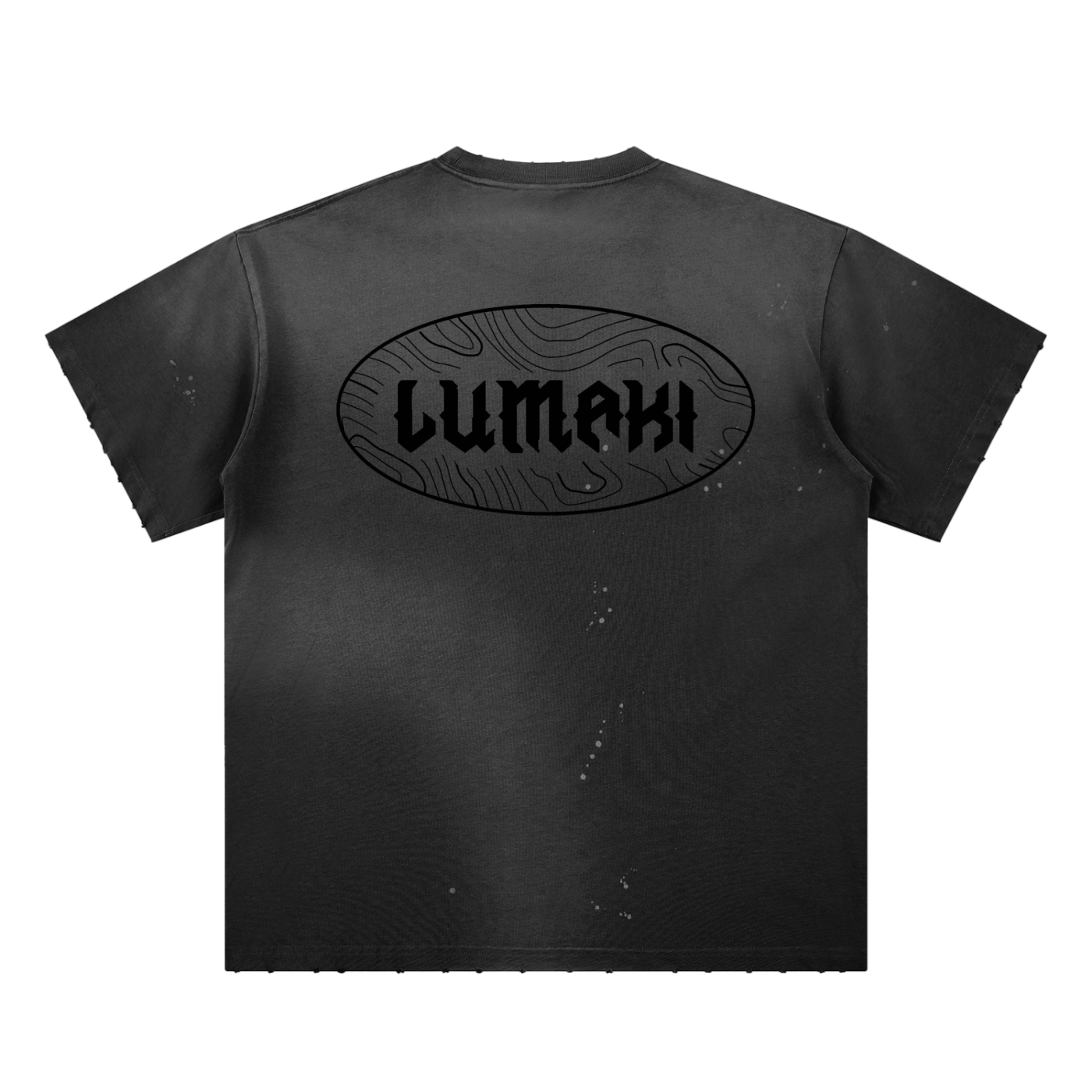 Lumaki black on black tee