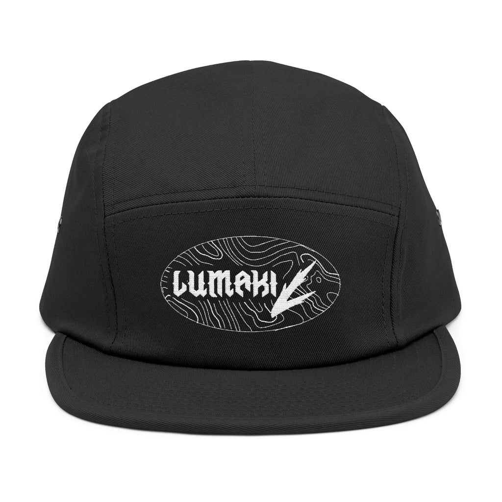 Embroidered 5 Panel Cap - lumaki Mtb steez design