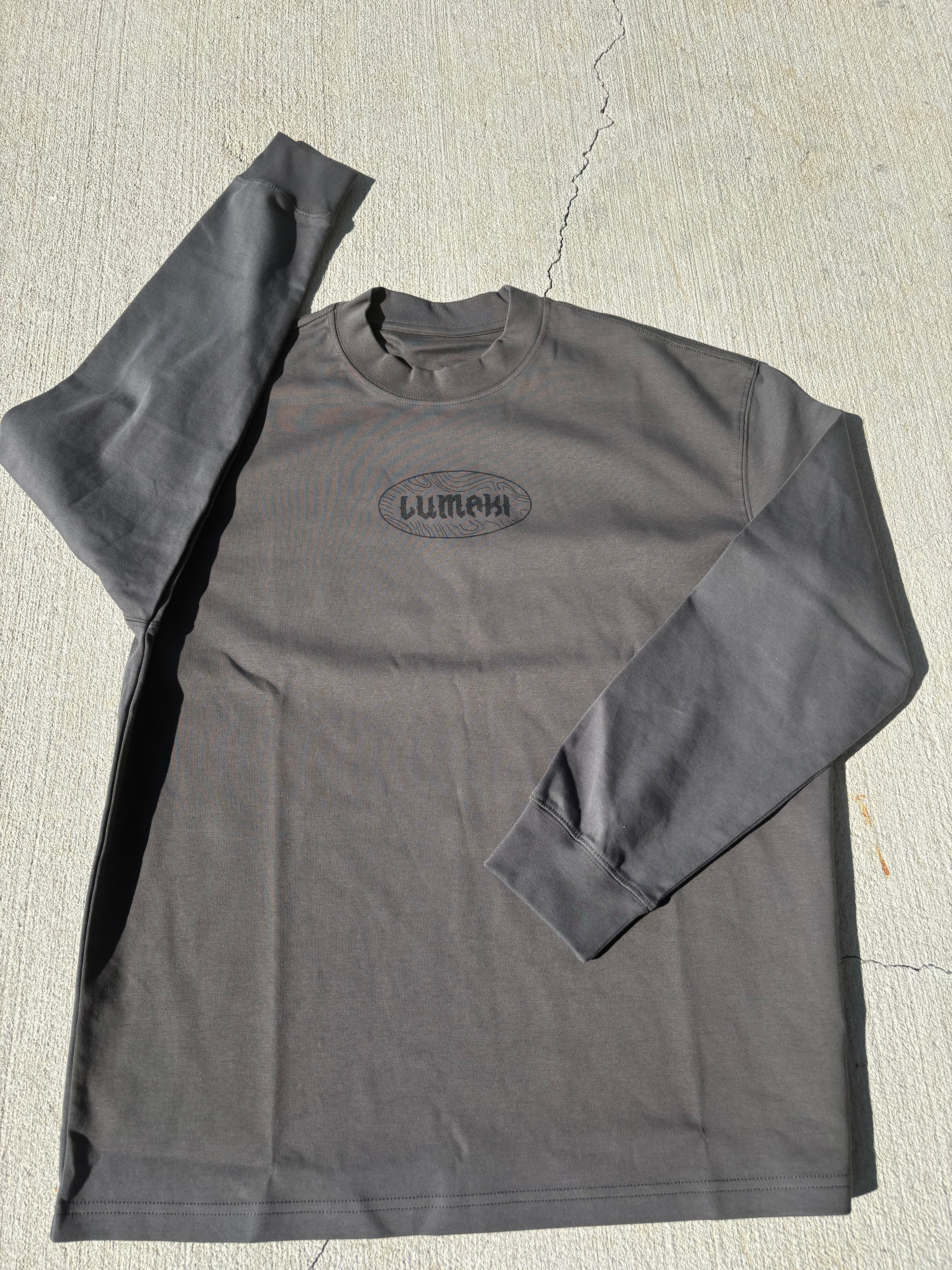 EVOLE OR DIE Lumaki Crewneck Long-Sleeve T-Shirt