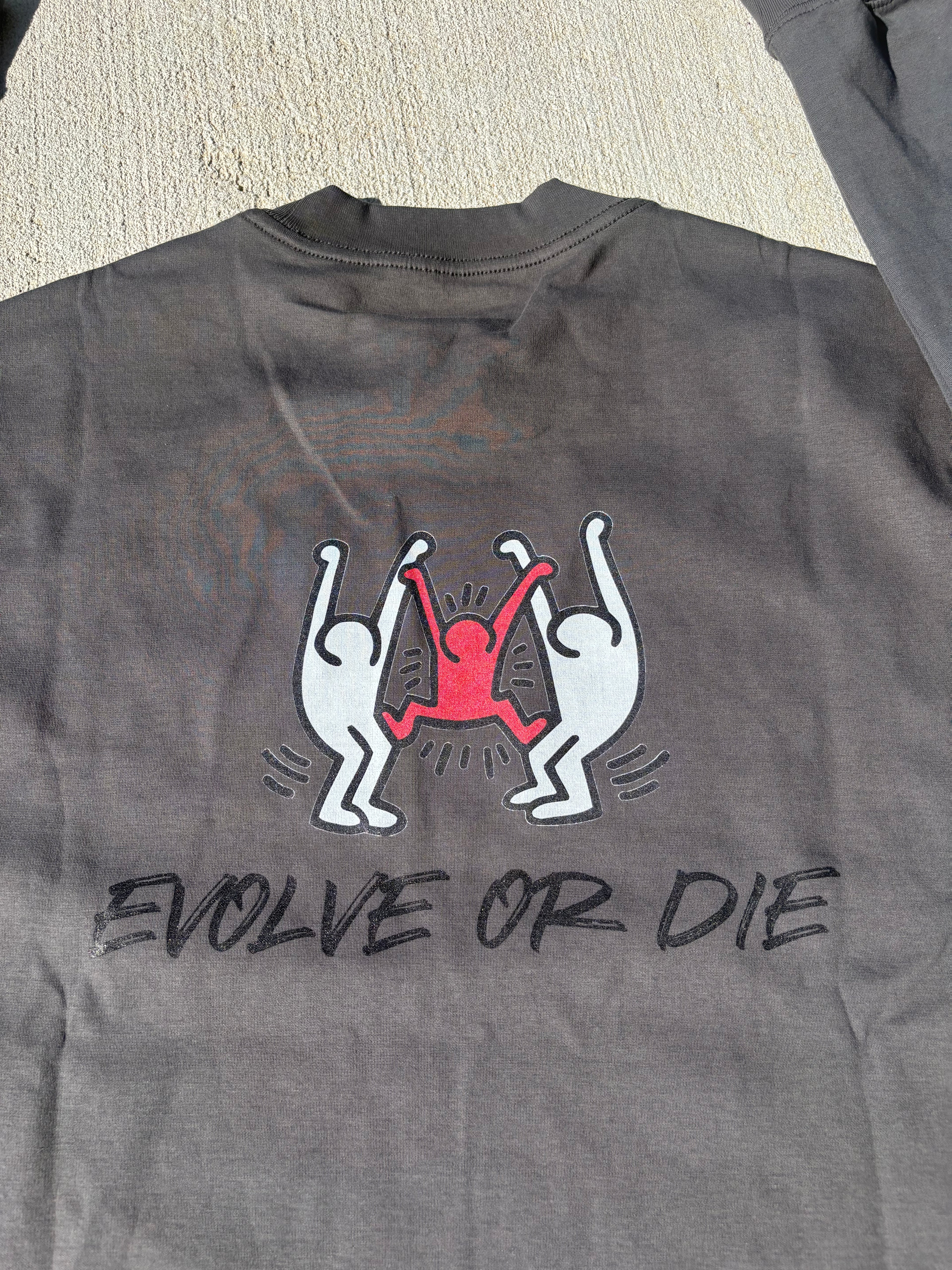 EVOLE OR DIE Lumaki Crewneck Long-Sleeve T-Shirt
